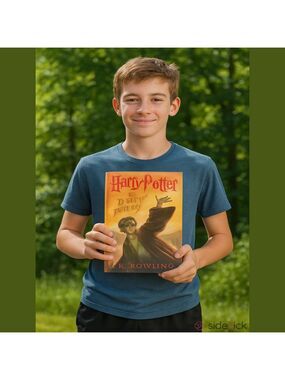 Harry Potter Deathly Hallows First Edition 2007 Hardcover Book